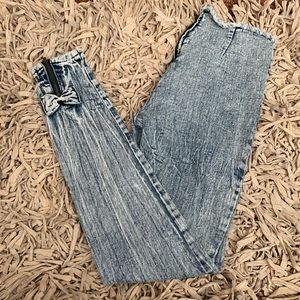 Forever 21 Distressed high waisted jeans